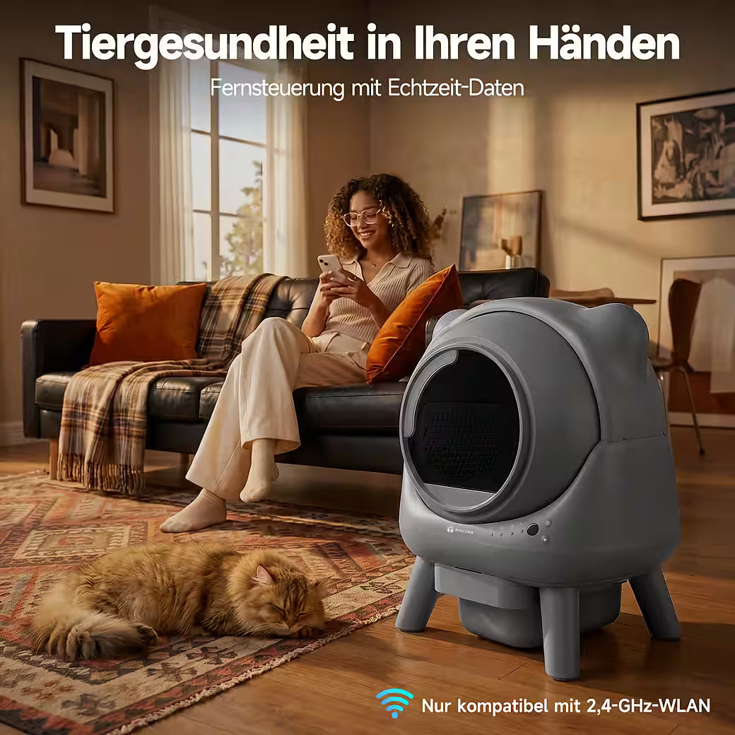 XXL Selbstreinigende Katzentoilette