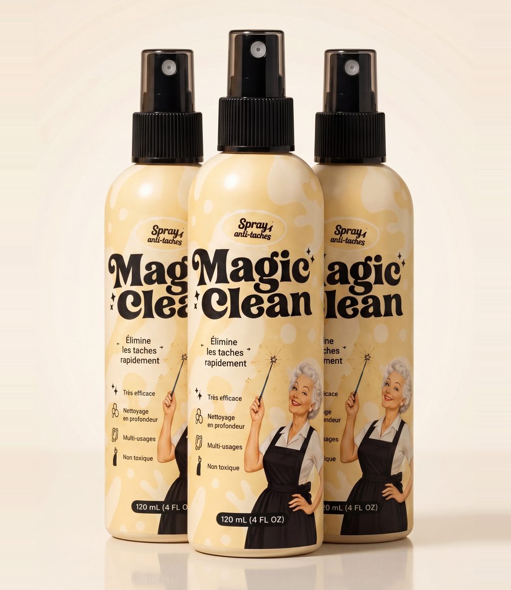 Magic Clean — Spray anti-taches